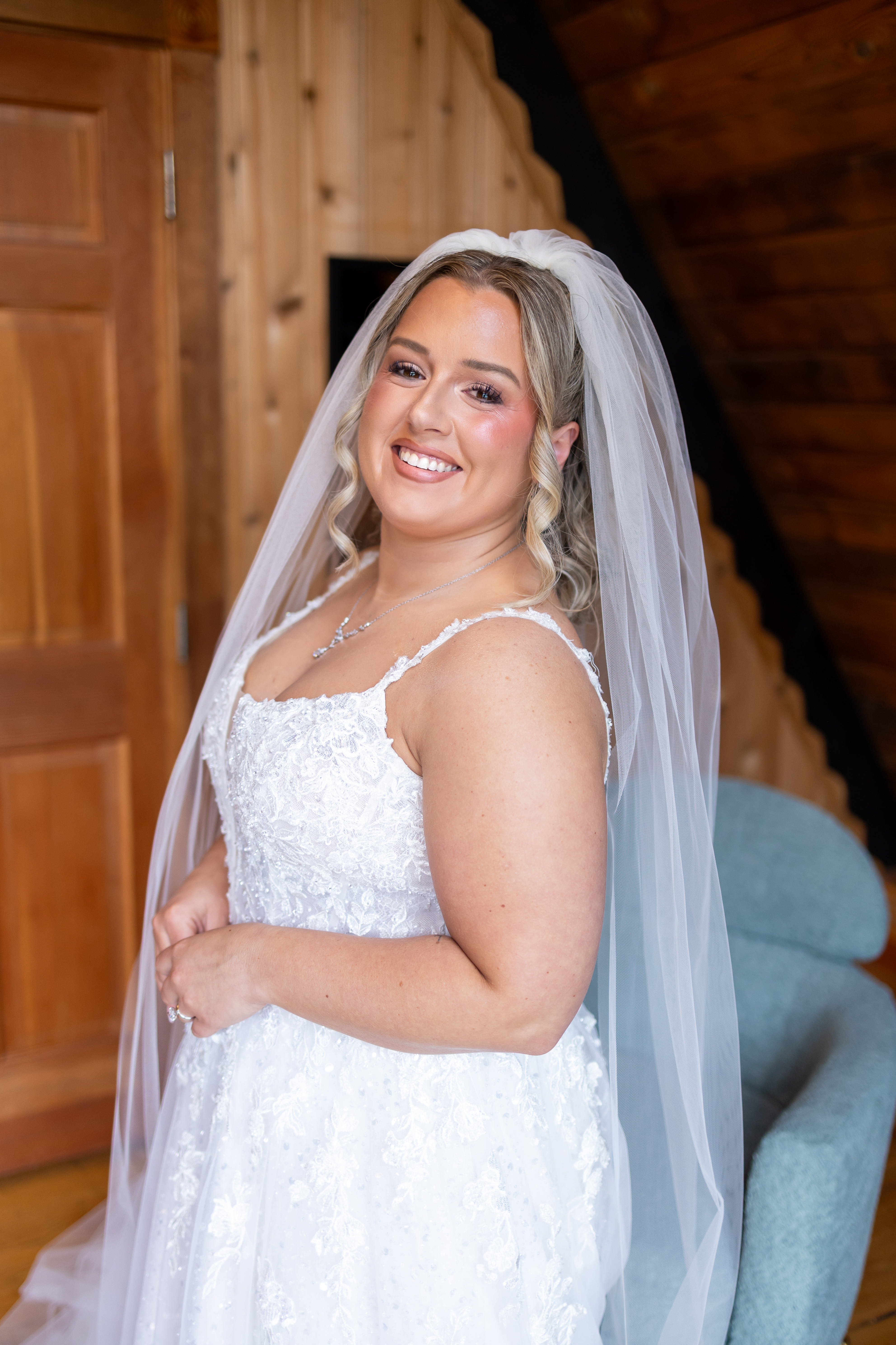 Bridal makeup detail shot — Washington wedding